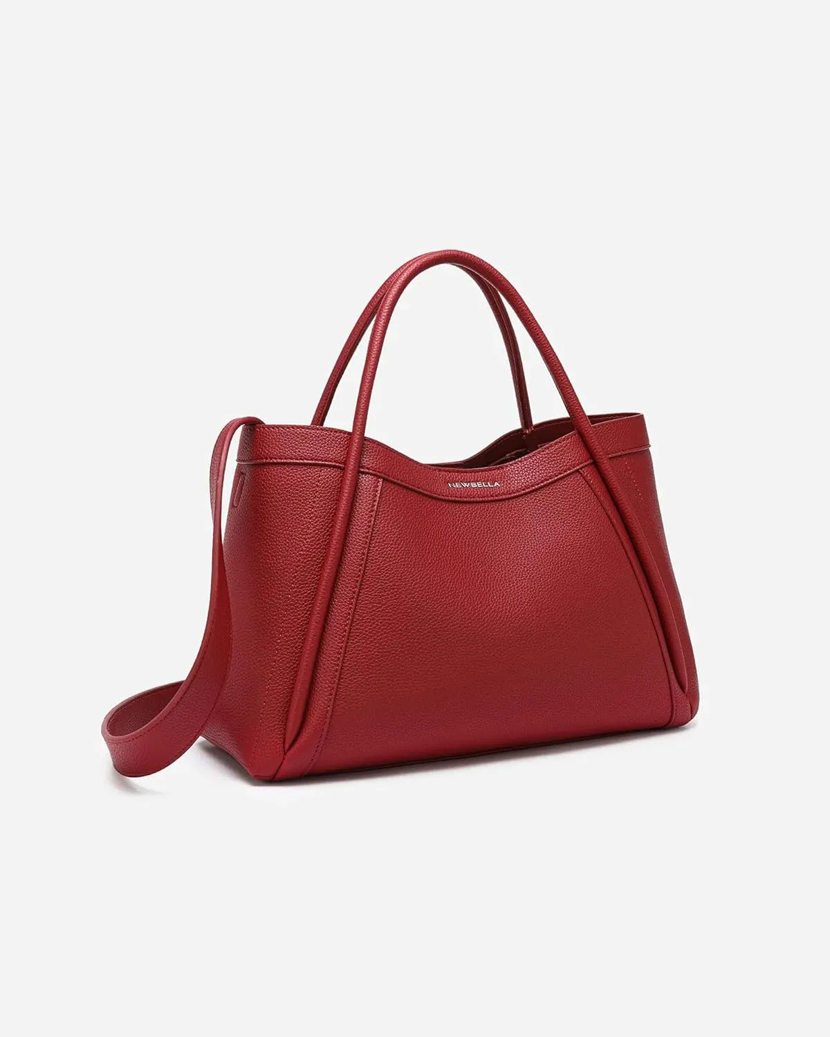 Vegan Leather Tote Bag for Women, Hobo Shoulder Bag, Crossbody Handbag with Matching Purse, Stylish Versatile