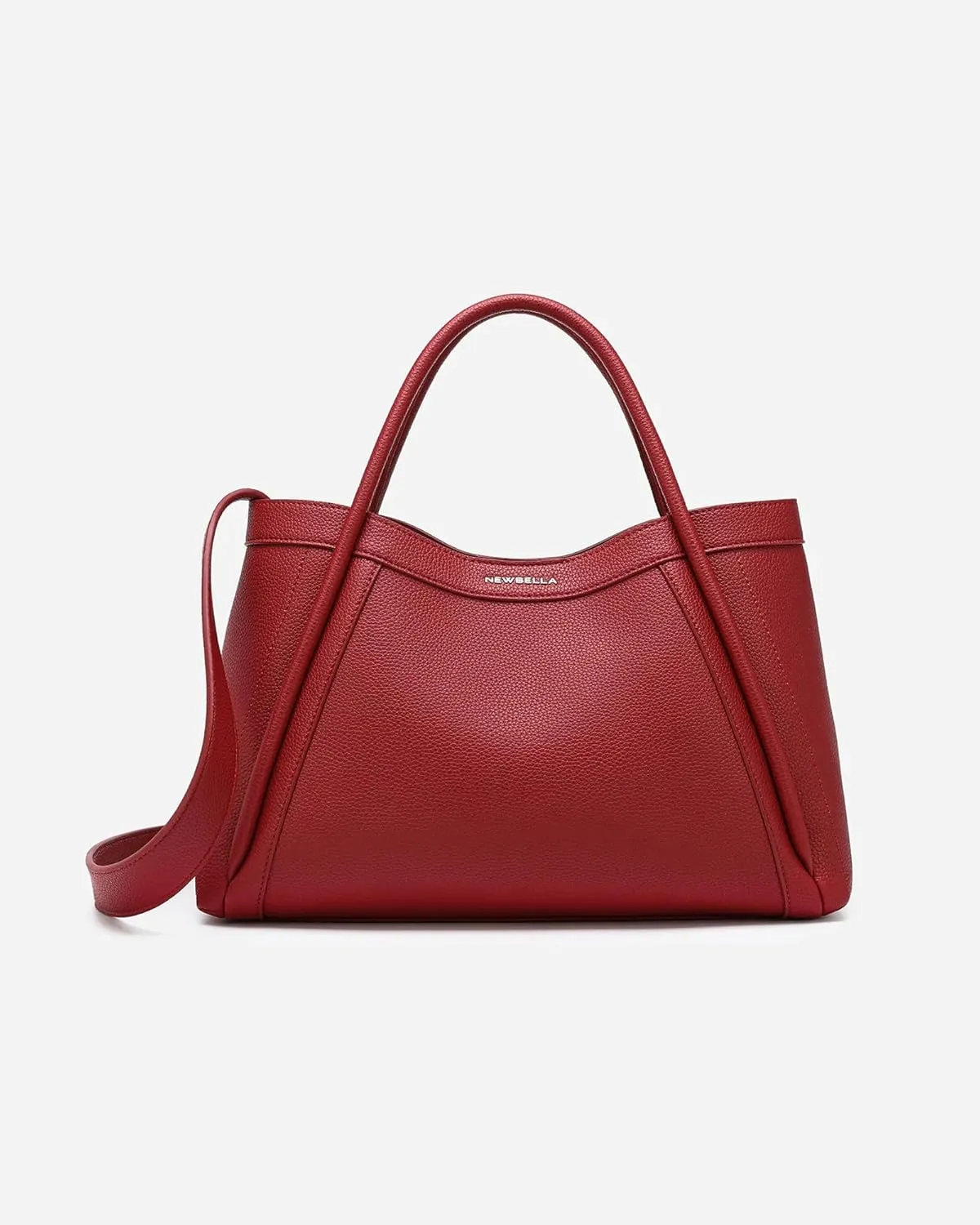 Vegan Leather Tote Bag for Women, Hobo Shoulder Bag, Crossbody Handbag with Matching Purse, Stylish Versatile