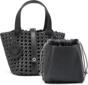 Vegan Leather Tote Bag for Women, Hobo Shoulder Bag, Crossbody Handbag with Matching Purse, Stylish Versatile