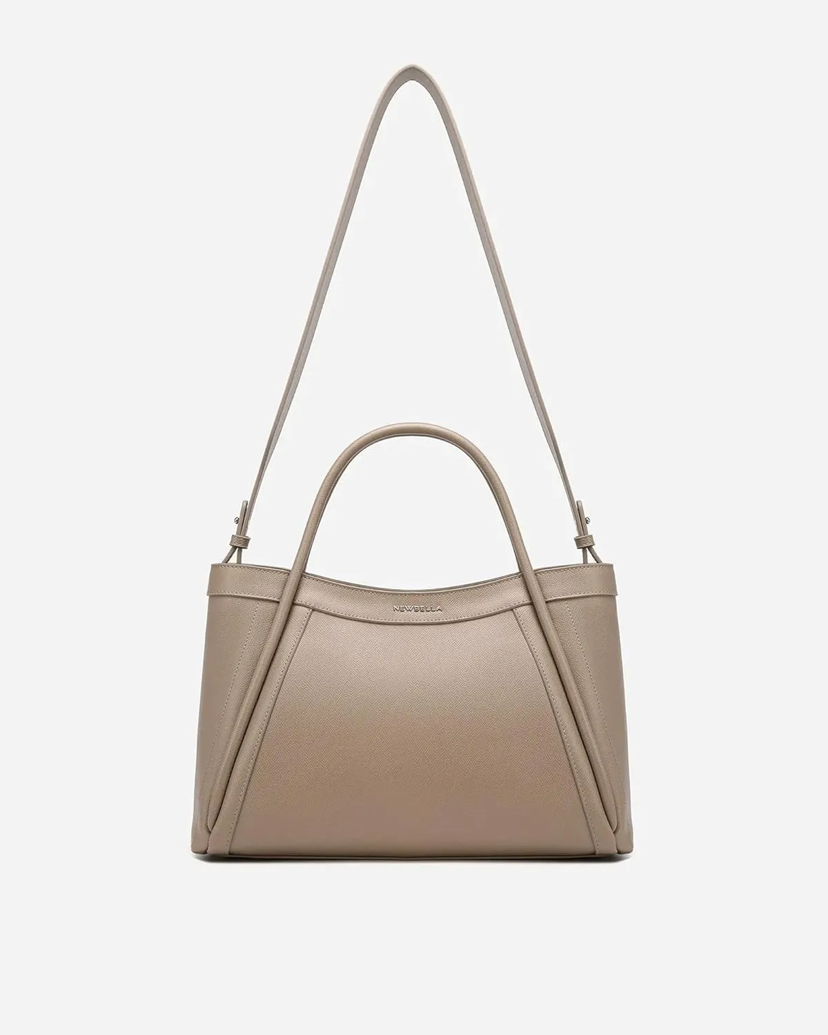 Vegan Leather Tote Bag for Women, Hobo Shoulder Bag, Crossbody Handbag with Matching Purse, Stylish Versatile