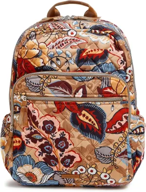 Vera Bradley Performance Twill XL Campus Backpack, Botanical Beauty