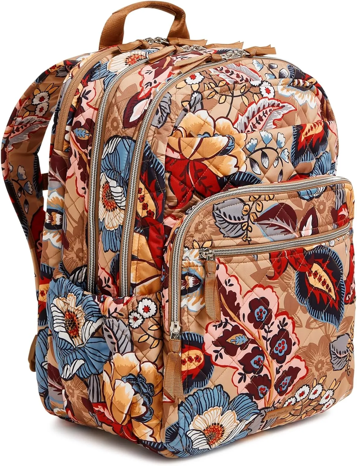Vera Bradley Performance Twill XL Campus Backpack, Botanical Beauty