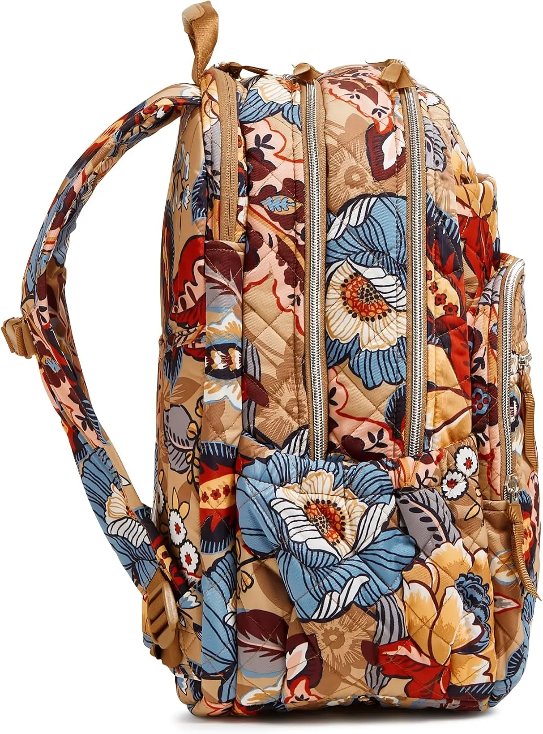 Vera Bradley Performance Twill XL Campus Backpack, Botanical Beauty