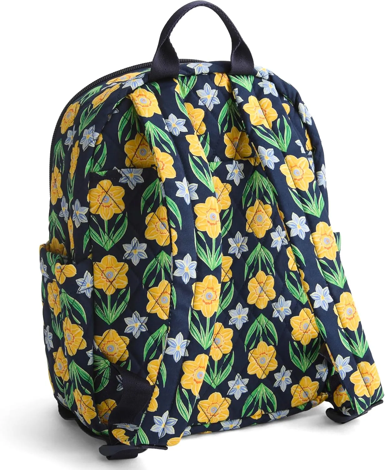 Vera Bradley Premium Cotton Small Banbury Backpack, Daffodils