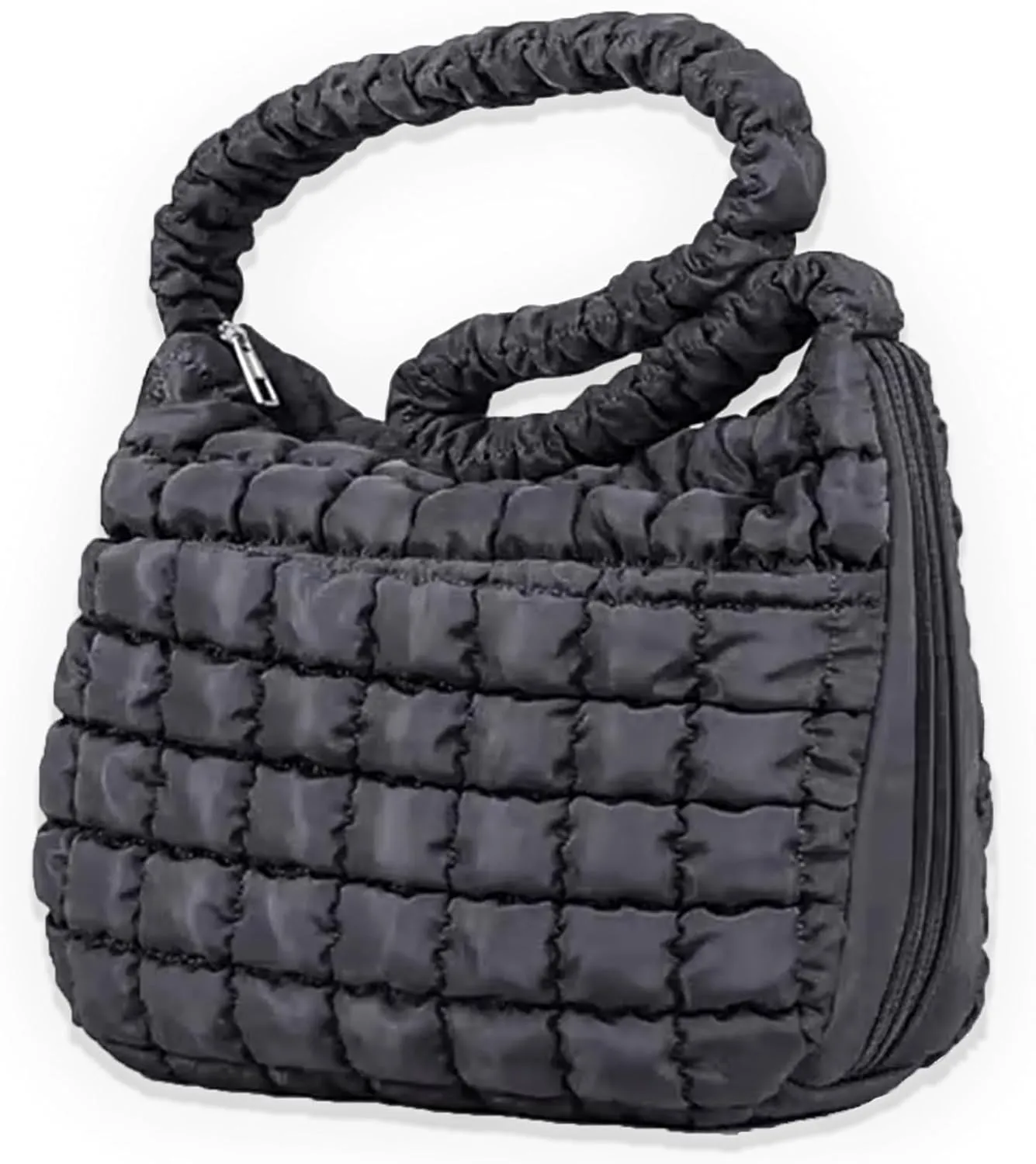 VH&GRED Puffer Quilted Carryall Bag Large Padding Tote Lightweight Crossbody Purse Casual Hobo Handbag for Women