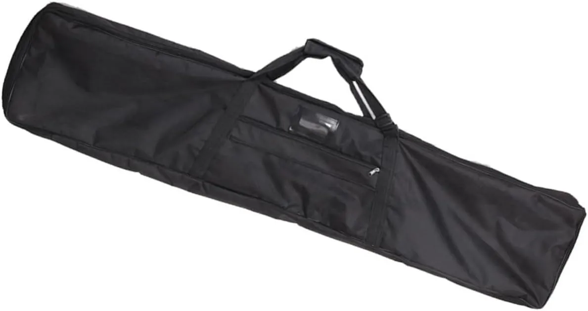 VICASKY Canvas Recurve Storage Bag Large Capacity Multifunctional Shoulder Pouch for Outdoor Supplies Durable Black Archery Tote for Hunting Gear and Accessories