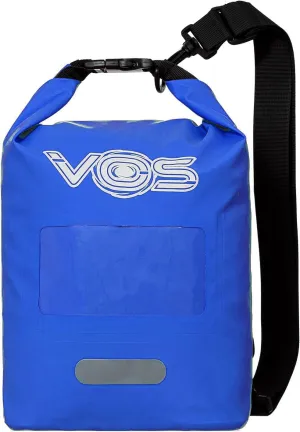 VOS Waterproof Premium Dry Bag – 5L | All-purpose Bag Lightweight Dry Storage Bag Backpack for Travel, Swimming, Boating, Kayaking, Camping, Beach (Blue)