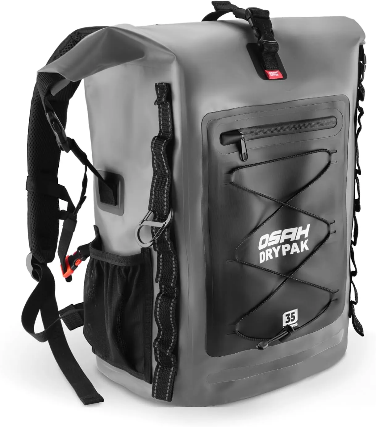 Waterproof Backpack Dry Bag 35L/55L – Heavy Duty Roll-Top Hiking Backpack for Travel, Kayaking, Boating, Camping, Rafting and Fishing