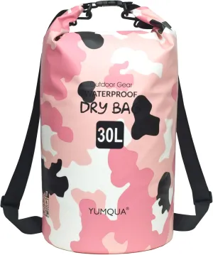 Waterproof Dry Bag Backpack 5L/10L/20L/30L/40L, Roll Top Floating Waterproof Storage Bags for Kayaking, Boating, Swimming, Hiking, Camping and Fishing