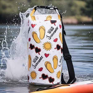 Waterproof Dry Bags 10L Kayaking Bag Small Beach Dry Bag Backpack for Kayaking Boating Camping Swimming Outdoor