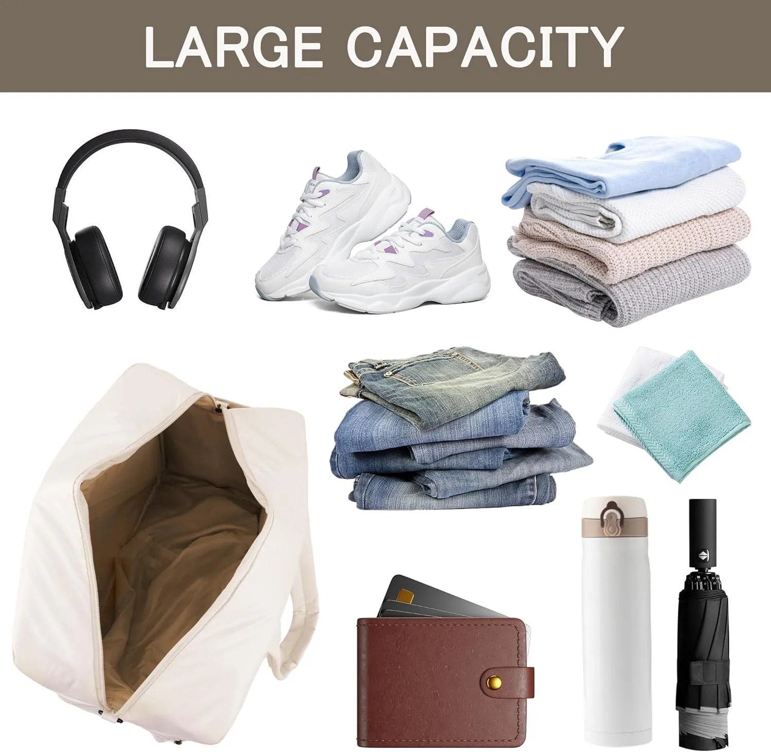Weekender Fluffy Bag Quilted Nylon Puffer Tote Bag Personal Item Bag for Airlines Overnight Bag Gym Bag