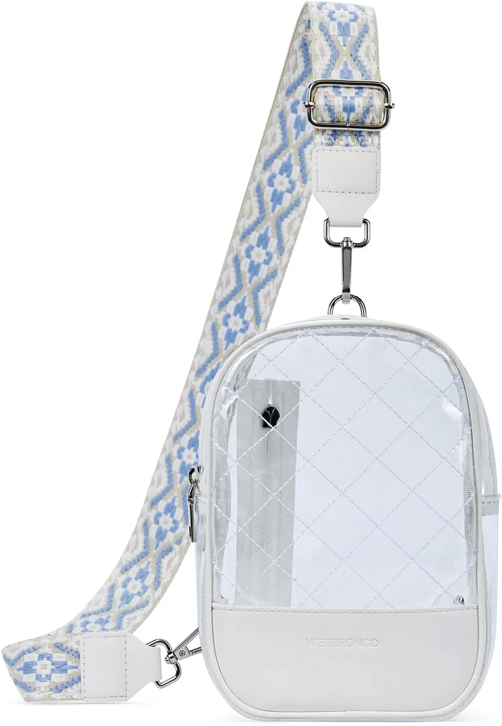 WESTBRONCO Small Sling Bag for Women Nylon Crossbody Sling Backpck Lightweight for Travel Casual Daily