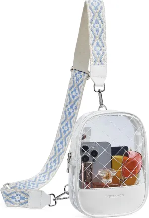 WESTBRONCO Small Sling Bag for Women Nylon Crossbody Sling Backpck Lightweight for Travel Casual Daily