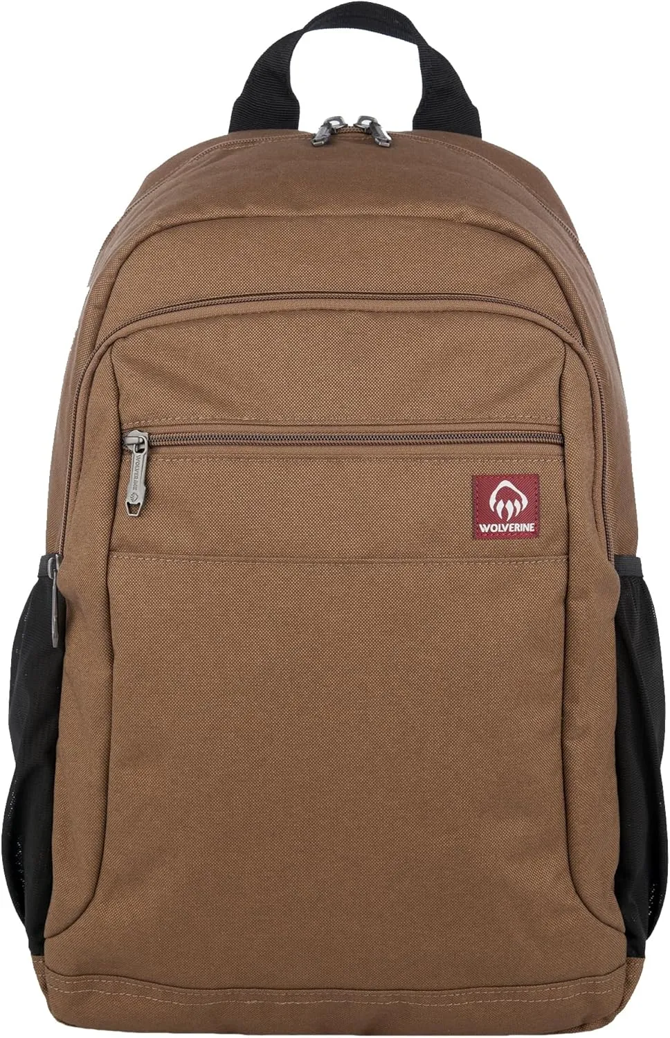 WOLVERINE Lightweight, Water Resistant Rugged Backpack for Travel or Work, Laptop-Chestnut, 23L