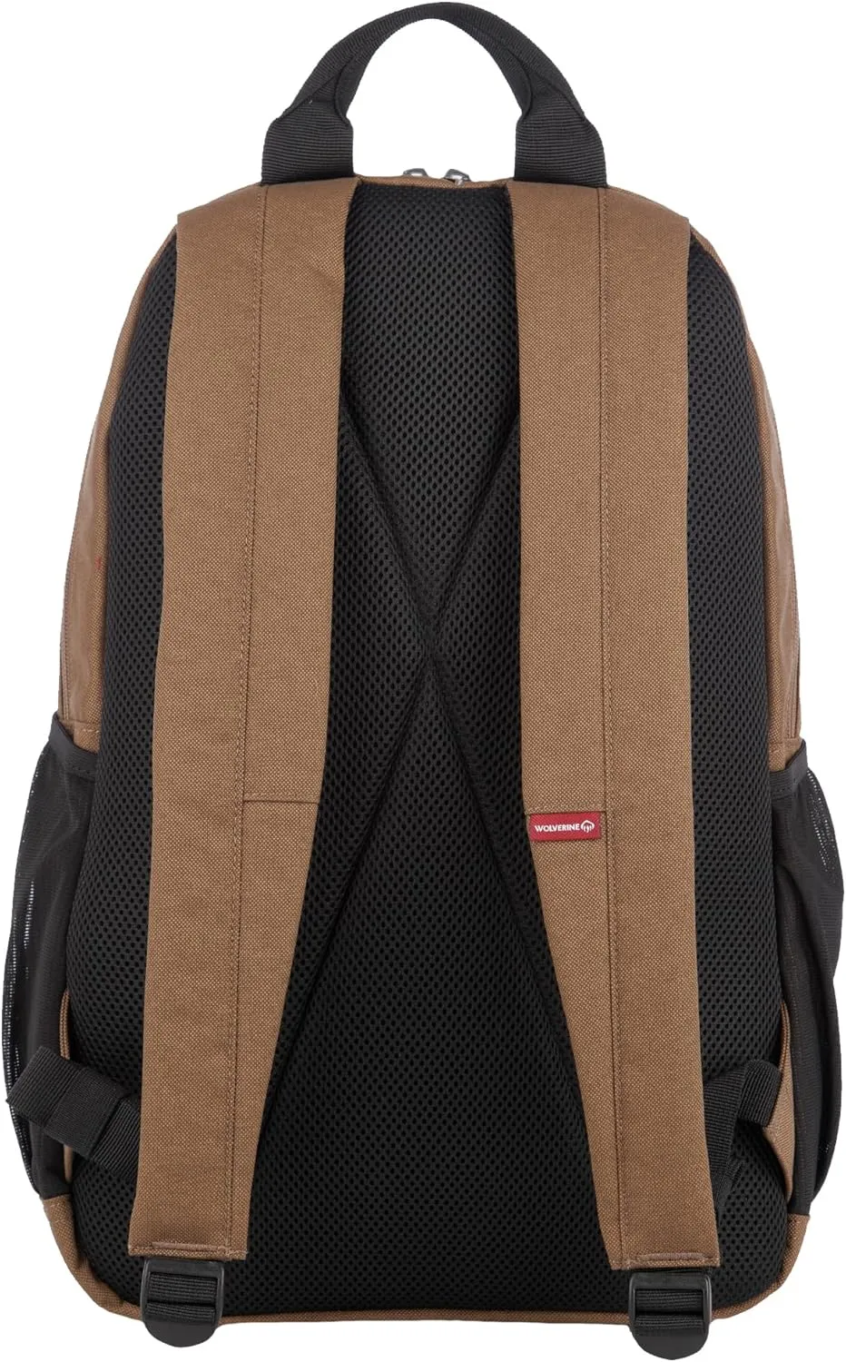 WOLVERINE Lightweight, Water Resistant Rugged Backpack for Travel or Work, Laptop-Chestnut, 23L