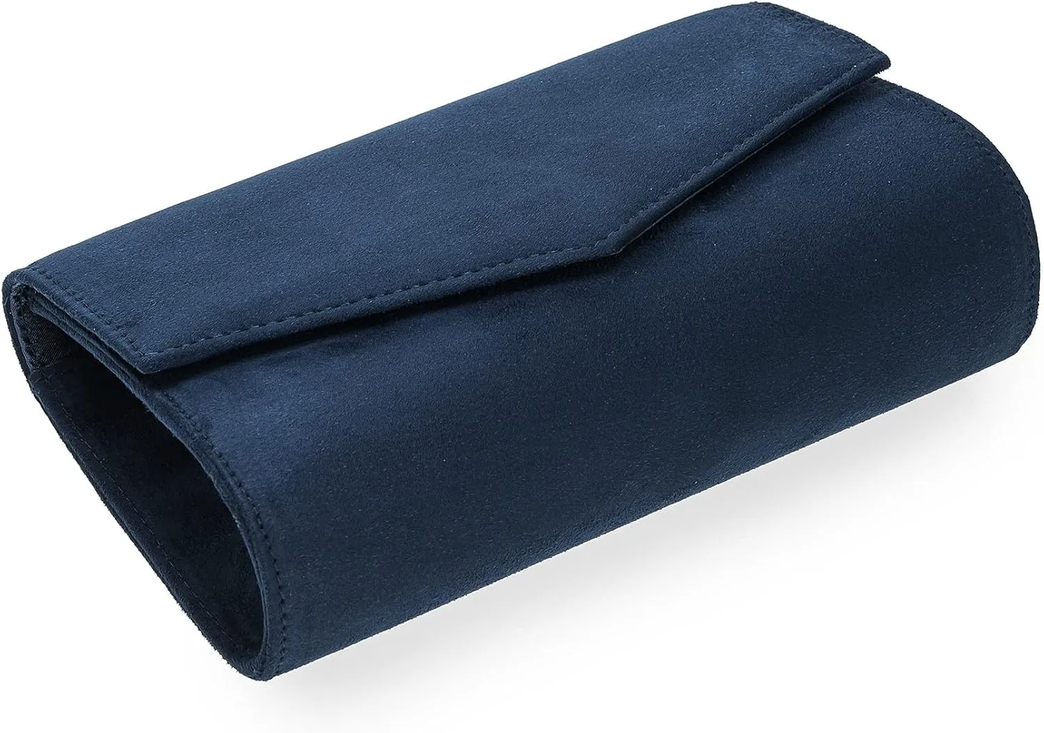 Women Evening Bag Dressy Clutch Handbag Faux Suede Purse for Wedding