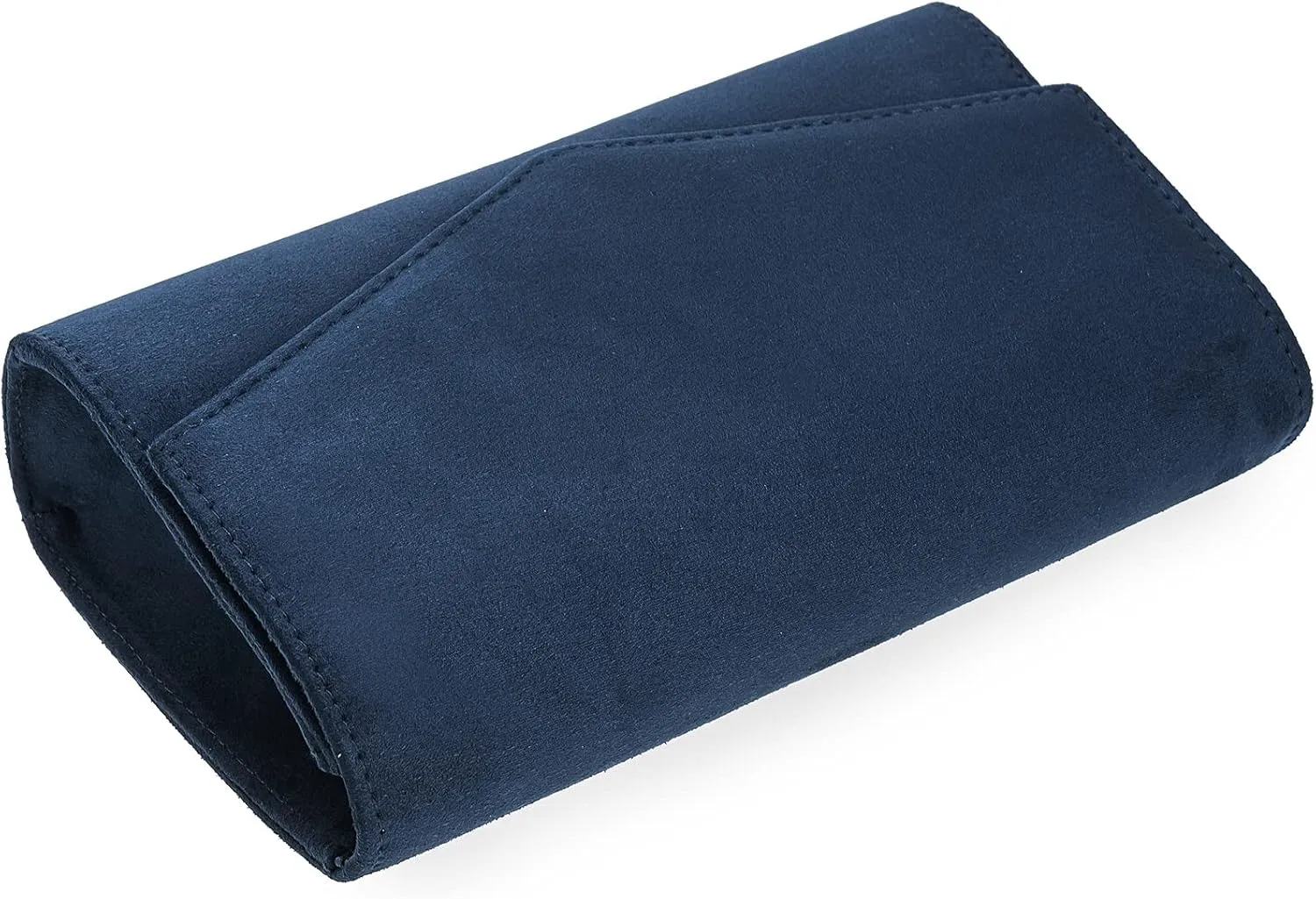 Women Evening Bag Dressy Clutch Handbag Faux Suede Purse for Wedding