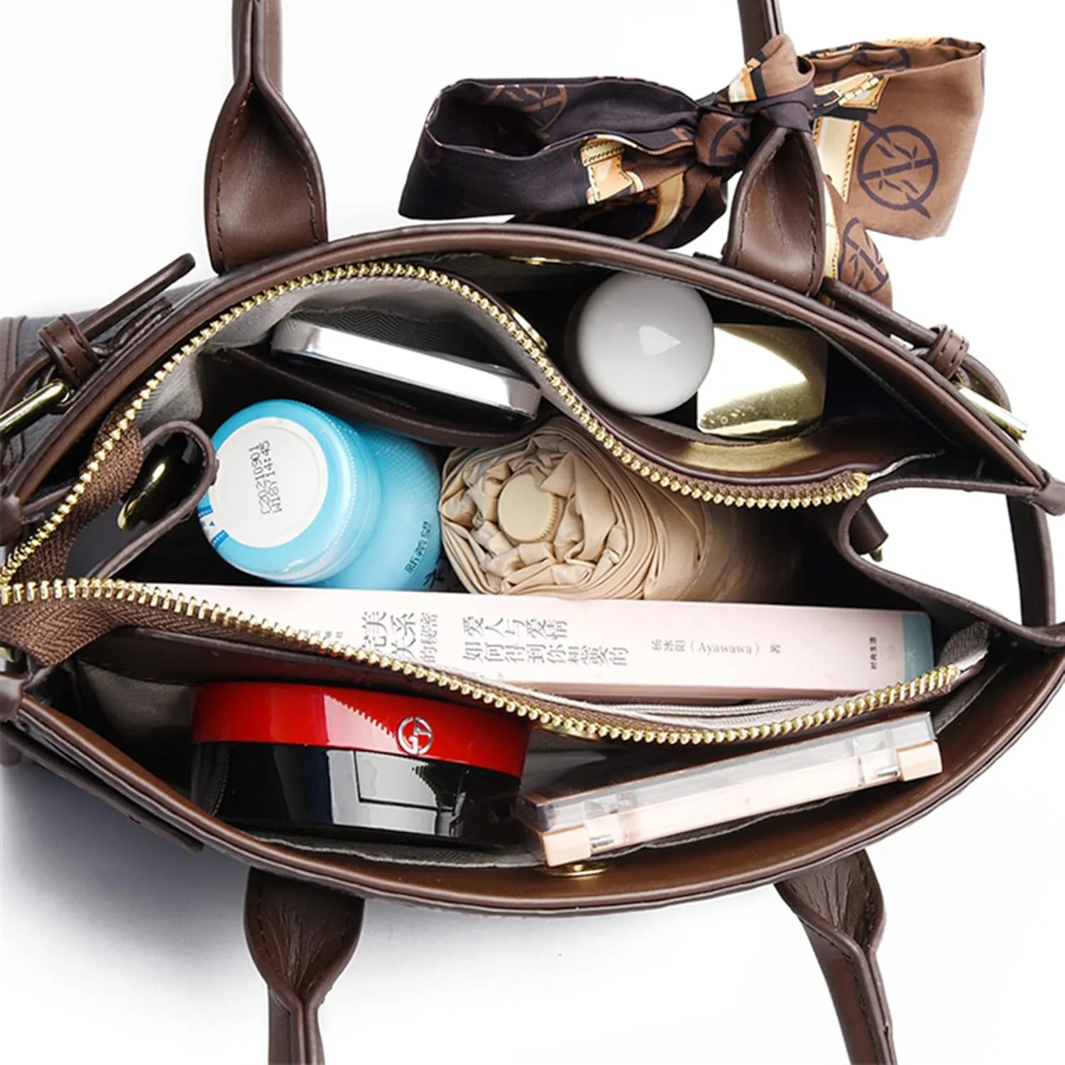 Women Snake Pattern Handbag Women Shoulder Bags Leather Crossbody Bag Large Handbags for Women