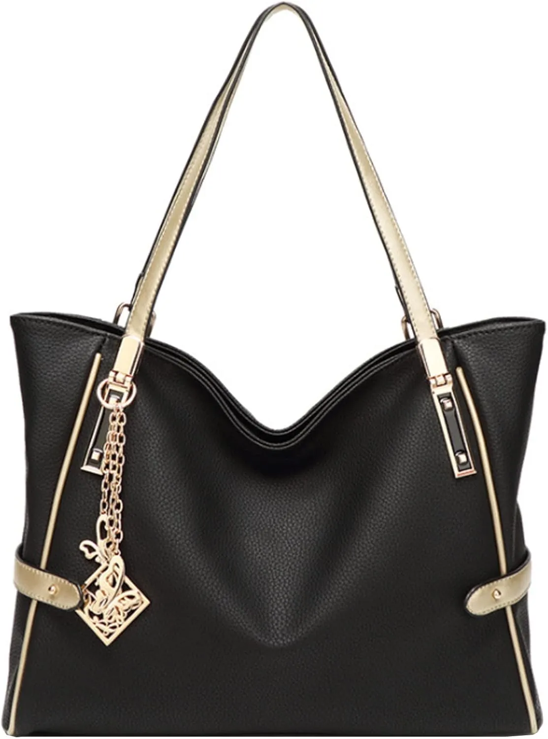 Women Tassel Handbag and Purse Tote Satchels Top-Handle Shoulder Bag