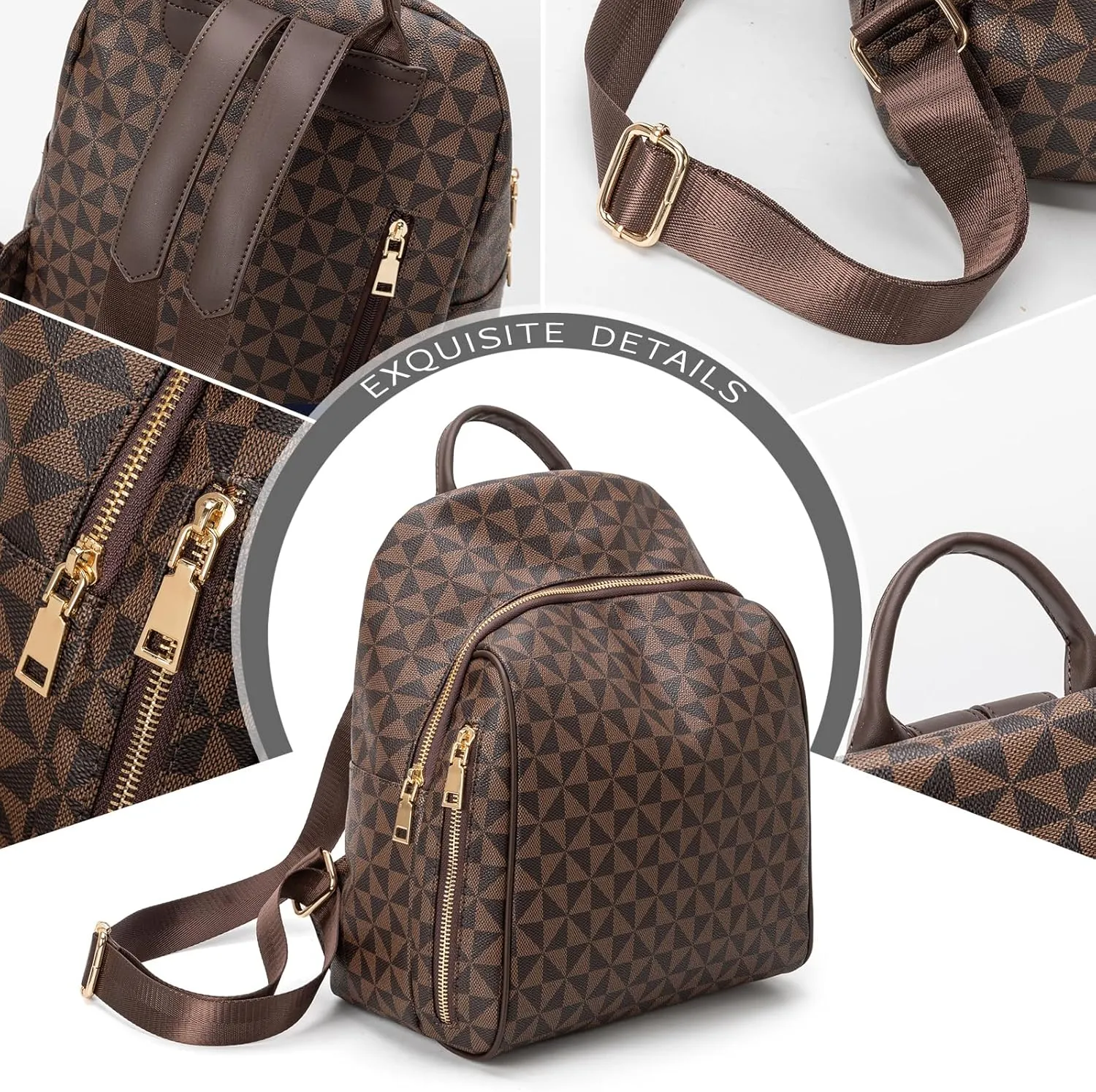 Womens Backpack Purse Leather Anti-theft Large Fashion Designer Travel Backpack Bag Men's Backpack Shoulder Bags