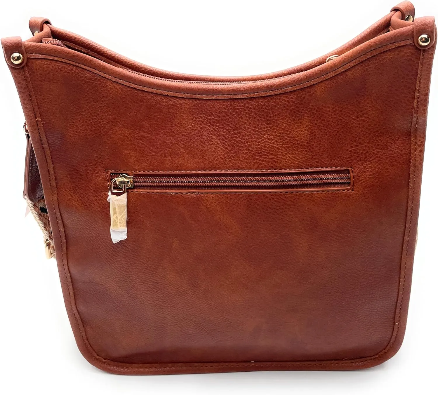Womens crossbody Bags, Vegan Leather Hobo Handbags With Adjustable Guitar Strap Shoulder Bucket Bags