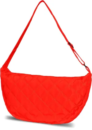 Women's Large and Slouchy Crossbody Hobo Bag Lightweight Soft Tote Bag Functional- Stylish