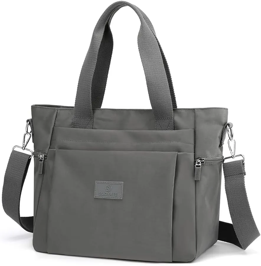 Women's Nylon Handbags Shoulder Bags Ladies Casual Top Handle Handbag Shopper Tote Purse