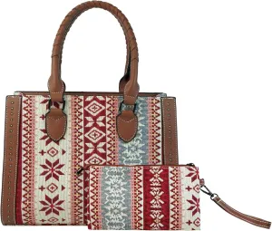 Women's Shoulder Bag with Matching Handbag and Detachable Strap - Versatile 3-in-1 Design