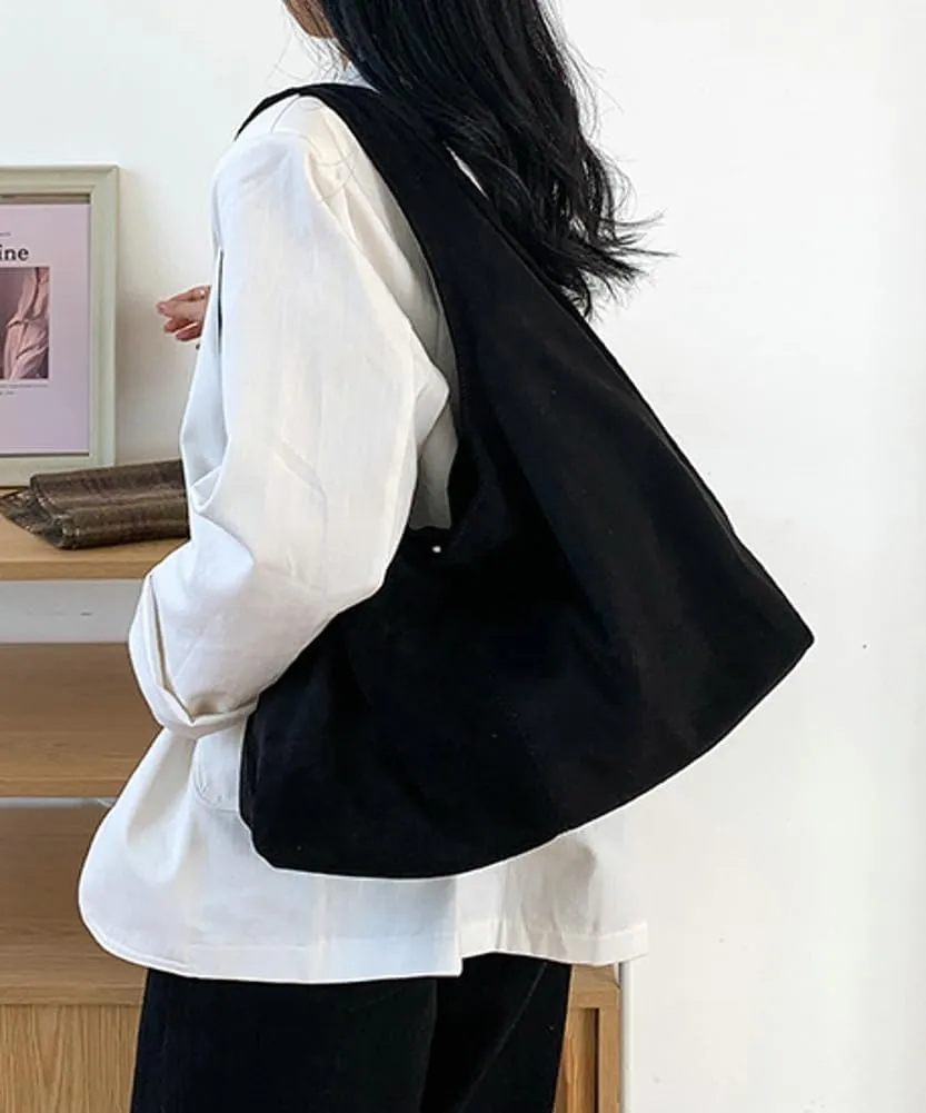 Women's Suede Tote Bag Retro Crescent Shoulder Bag Trendy 2025 Suede Handbag Underarm Purse Work Bag Dumpling Bag