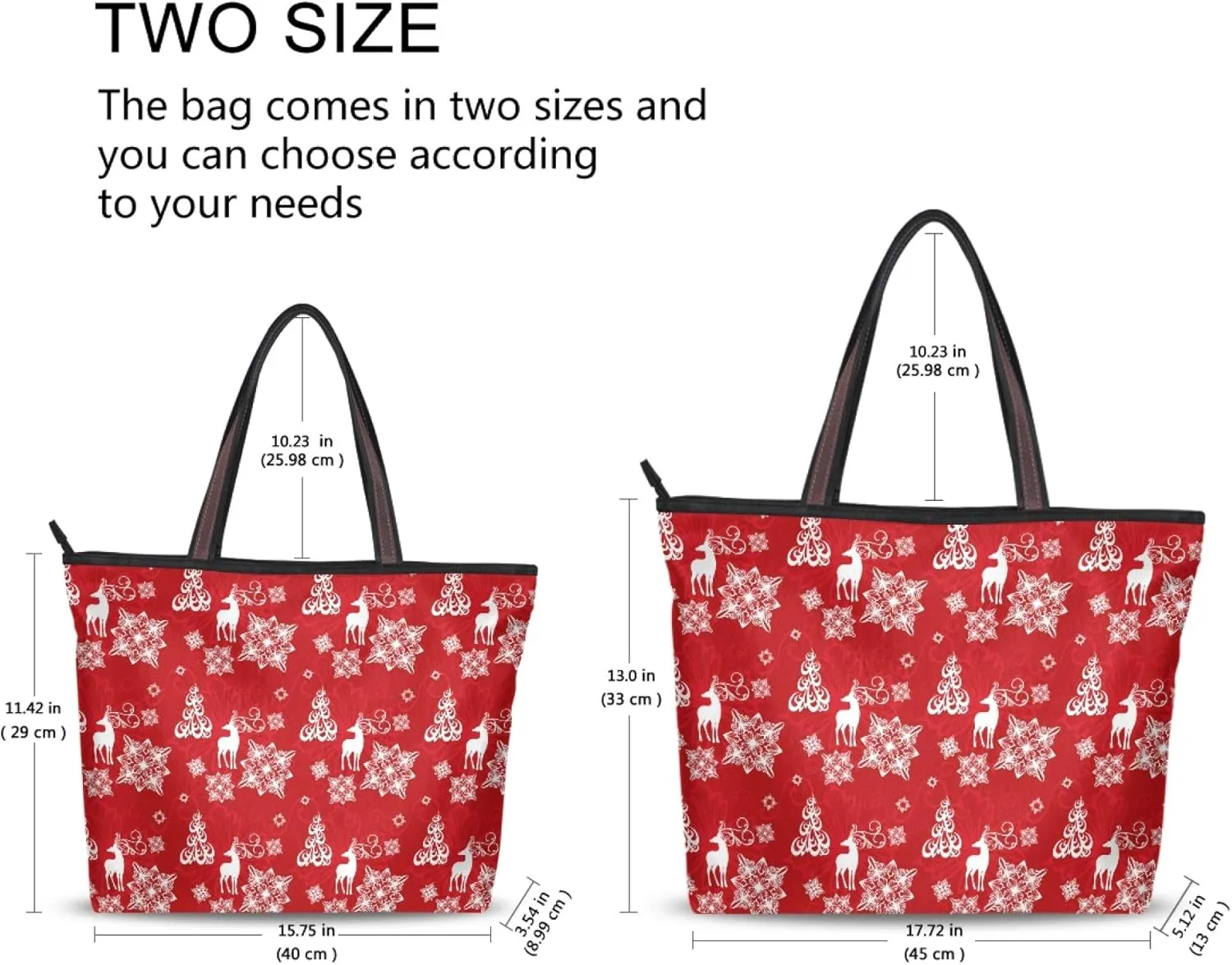 Womens Tote Handbags Black White Cat Tote Bag with Zipper Ladies Tote Shoulder bag