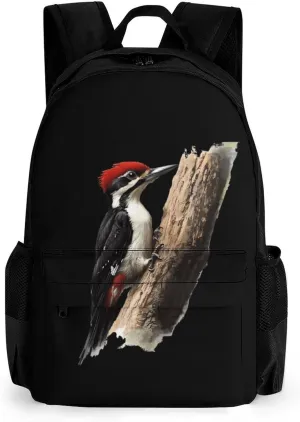 Woodpecker Fashion Backpack Light Weight Daily Travel Hiking Laptop Shoulder Bag