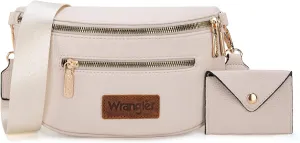 Wrangler Crossbody Bag for Women Cute Fanny Pack Small Belt Chest Waist Bags
