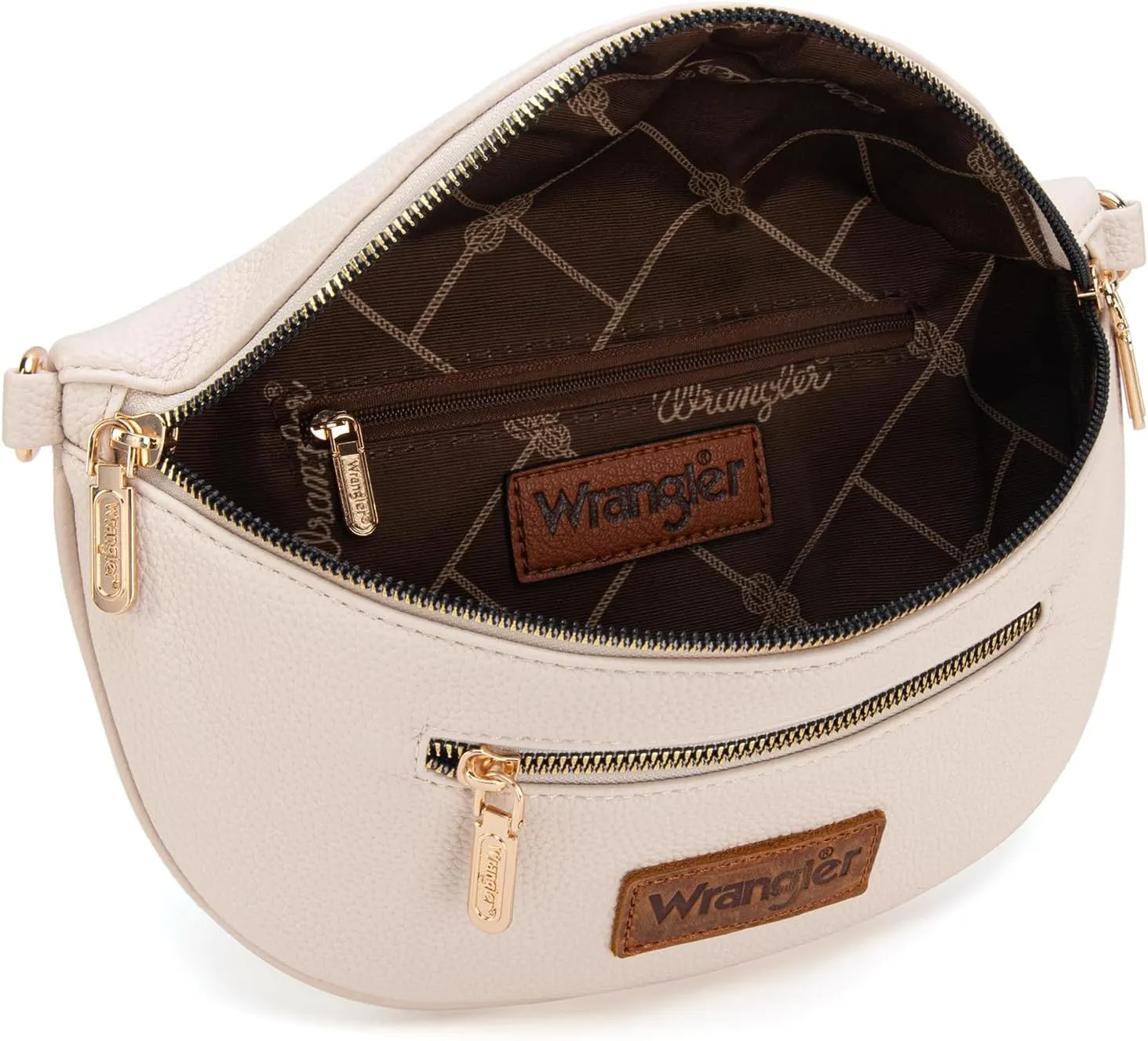 Wrangler Crossbody Bag for Women Cute Fanny Pack Small Belt Chest Waist Bags