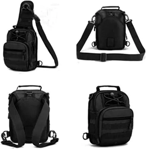 YABOO Tactical Molle Combat Camouflage Chest Bag Outdoor Sports Hiking Shoulder Sling Bag Pouch