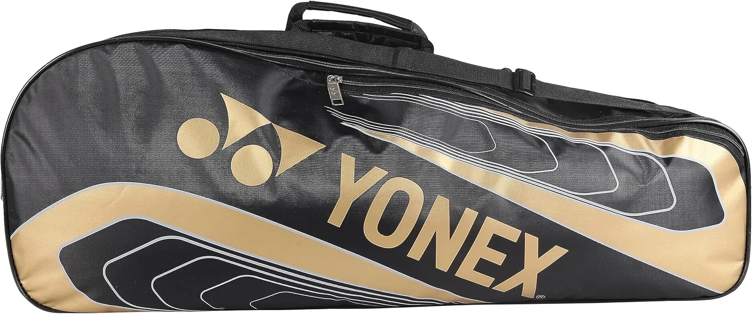 YONEX Badminton Kitbag BT5 | 2 Zipper Compartment for Storage of 3 Rackets and Clothes|