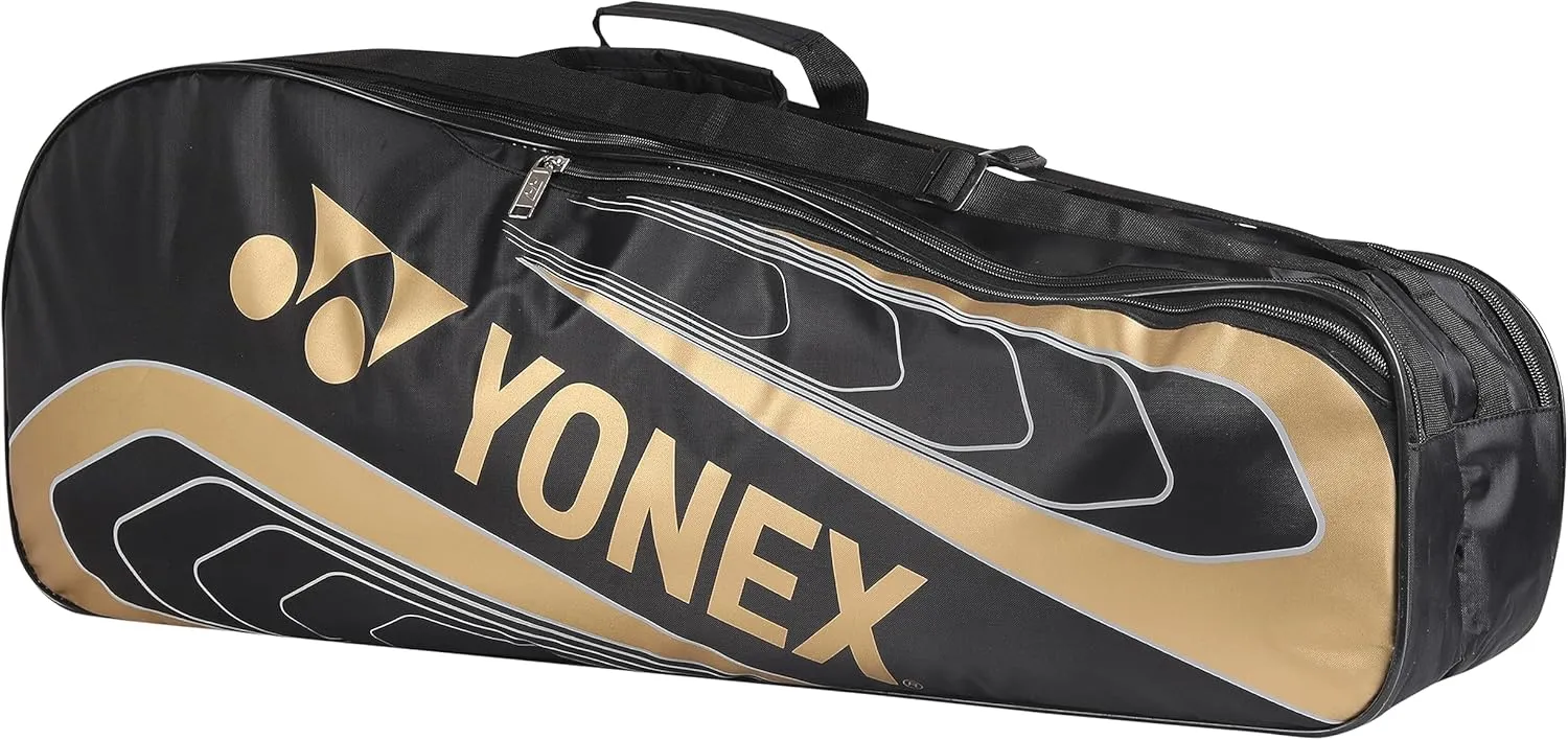 YONEX Badminton Kitbag BT5 | 2 Zipper Compartment for Storage of 3 Rackets and Clothes|