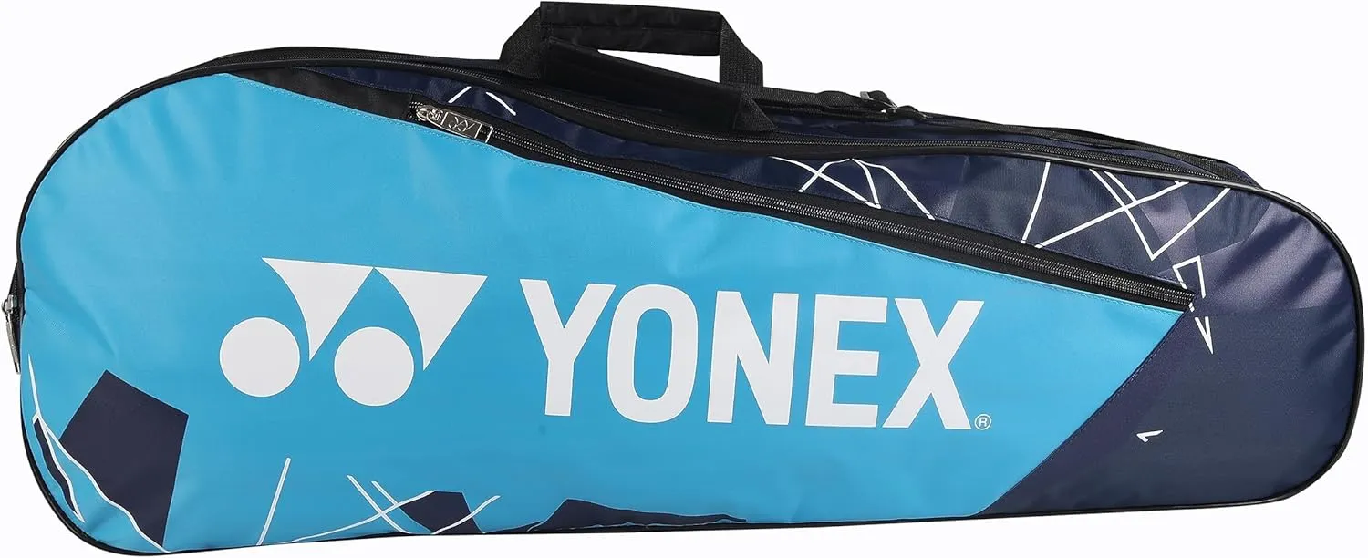 YONEX Badminton Kitbag BT5 | 2 Zipper Compartment for Storage of 3 Rackets and Clothes|