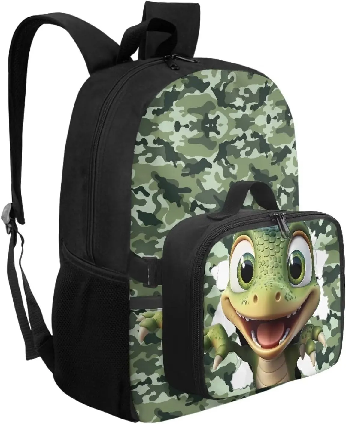 Ystardream Sun Moon Boys Backpack With Lunch Box Bookbags for 6Th Grade Boys Elementary School Backpack Set 2 in 1 Kindergarten School Backpack 17 Inch for Teens Kids School Sport