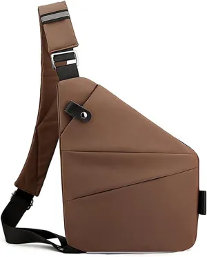 ZUEVI Anti Theft Travel Sling Bag for Women/Men - Fashion Crossbody Purse for Casual Traveling