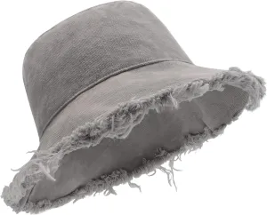 Zylioo 2XL/XL/L Frayed Bucket Hats, M/S/XS Tassel Floppy Travel Hats,2 in 1 Cute Fringe Fishing Sun Hat Small Heads